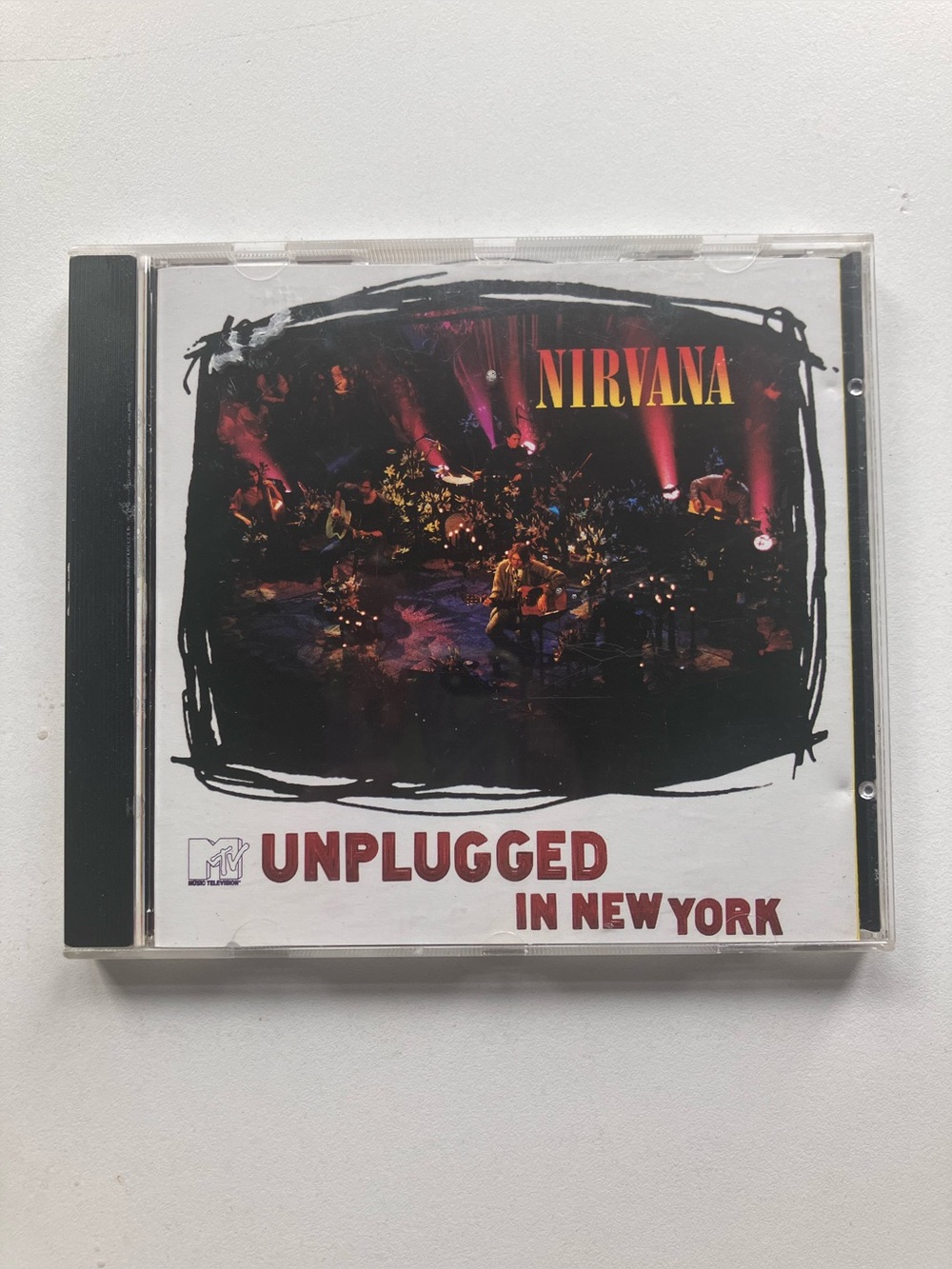 NIRVANA MTV Unplugged In New York CD 1994 Live Acoustic Album Kurt Cobain